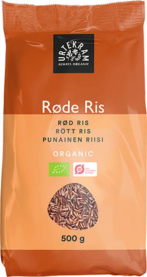 Urtekram Ris røde Ø 500 g
