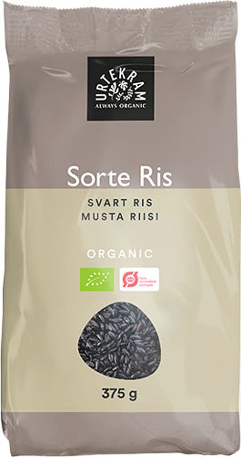 Urtekram Ris sorte Ø 375 g