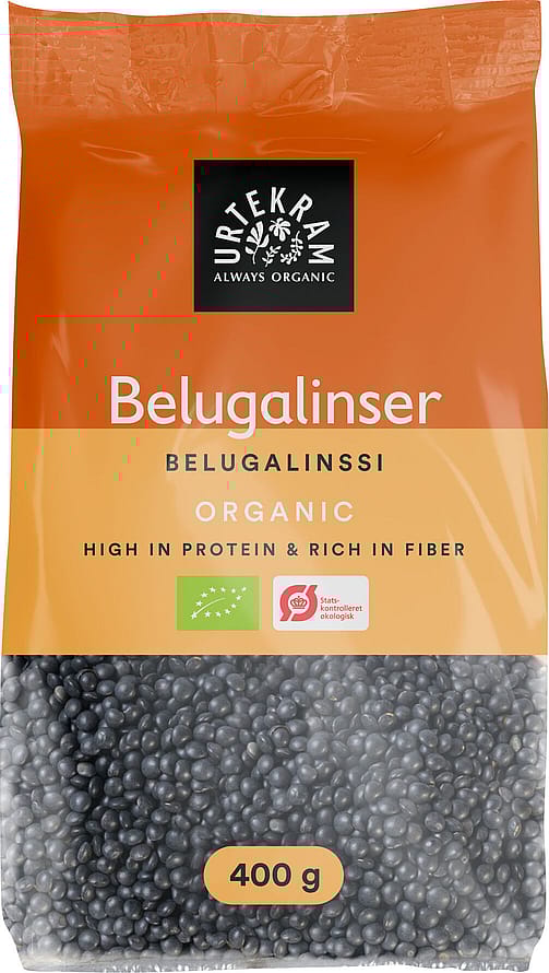Urtekram Beluga linser Ø 400 g