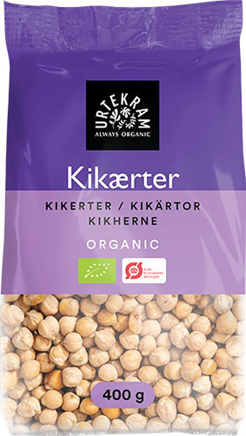 Urtekram Kikærter Ø 400 g