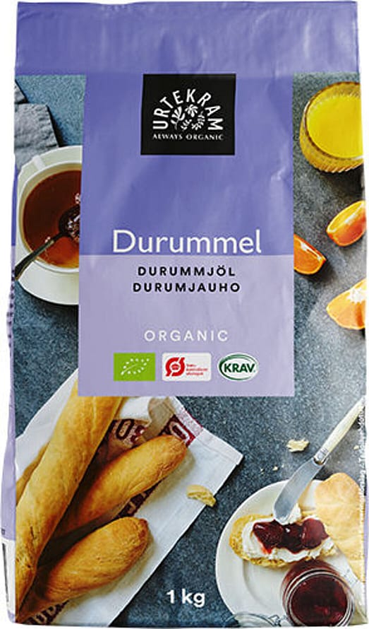 Urtekram Durum hvedemel Ø 1 kg