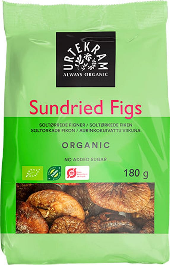 Urtekram Soltørrede figner Ø 180 g