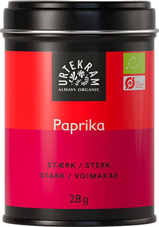 Urtekram Paprika stærk Ø 28 g