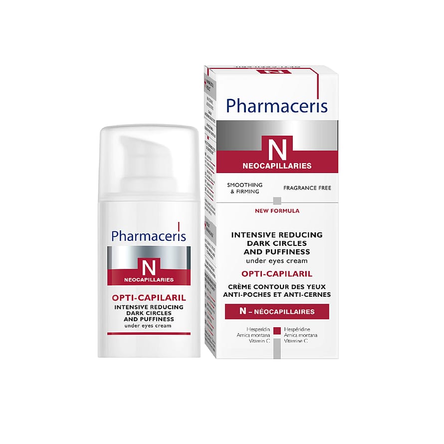 Pharmaceris Opti-Capilaril Intensive Reducing Dark Circles and Puffiness Eye Cream SPF 15 15 ml