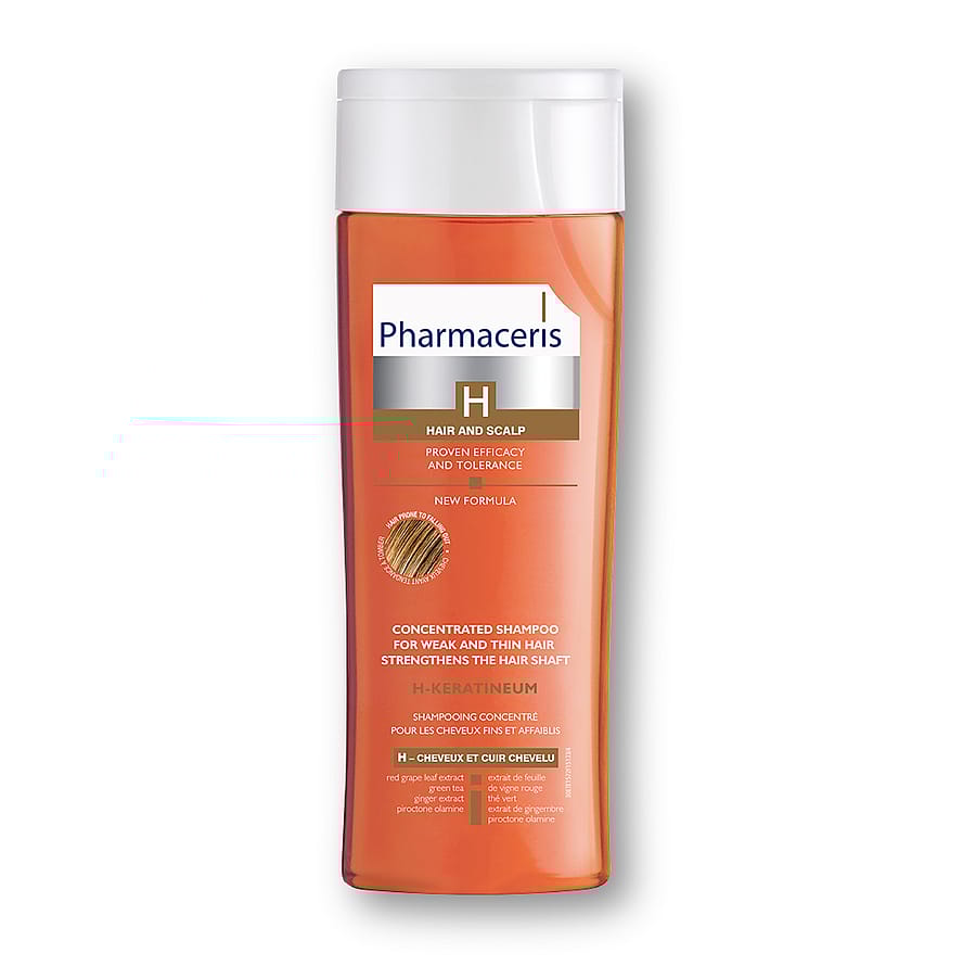 Pharmaceris H-Keratineum Concentrated Hair Strengthening Shampoo For Weak and Thin Hair 250 ml