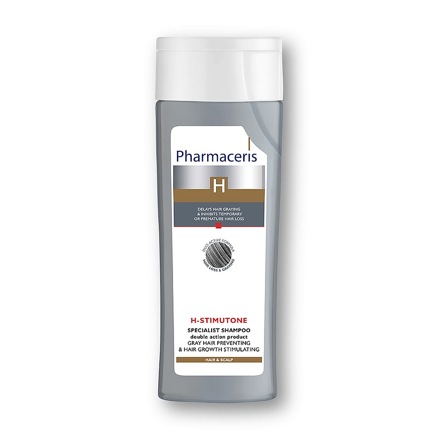 Pharmaceris H-Stimutone Specialist Grey Hair Preventing & Hair  Stimulating Shampoo 125 ml