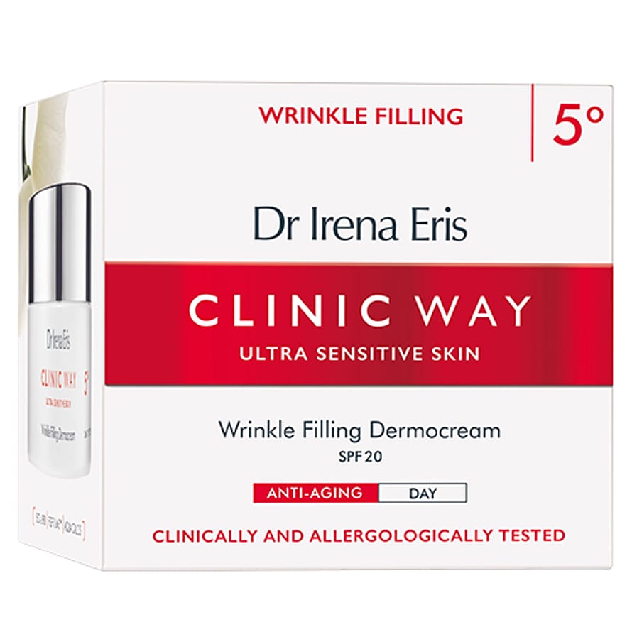 Dr. Irena Eris Clinic Way 5 Wrinkle Filling Dermocream SPF20 50 ml