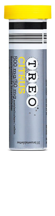 Treo Brusetabletter Citrus 500 mg 10 stk