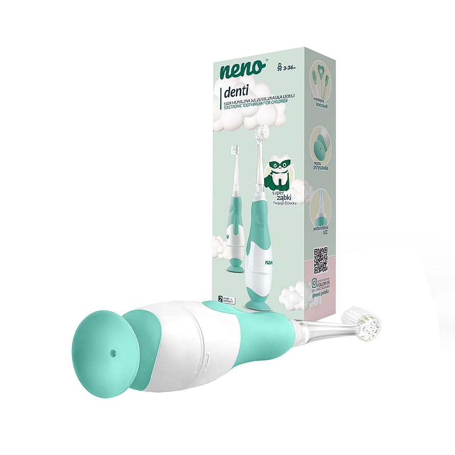 Neno Denti Elektrisk Børnetandbørste Grøn