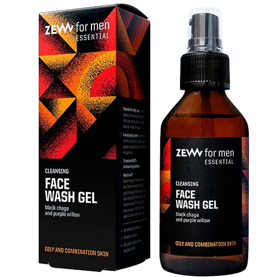 Zew for Men Cleansing Face Wash Gel For Oily Skin 100 ml