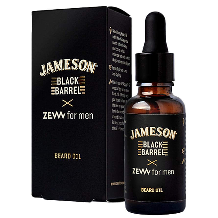 Zew for Men Beard Oil Jameson Black Barrel 30 ml