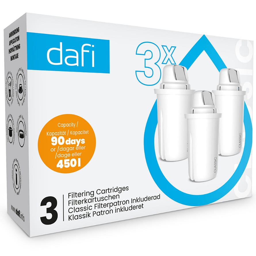 Dafi Filterpatroner 3-pak