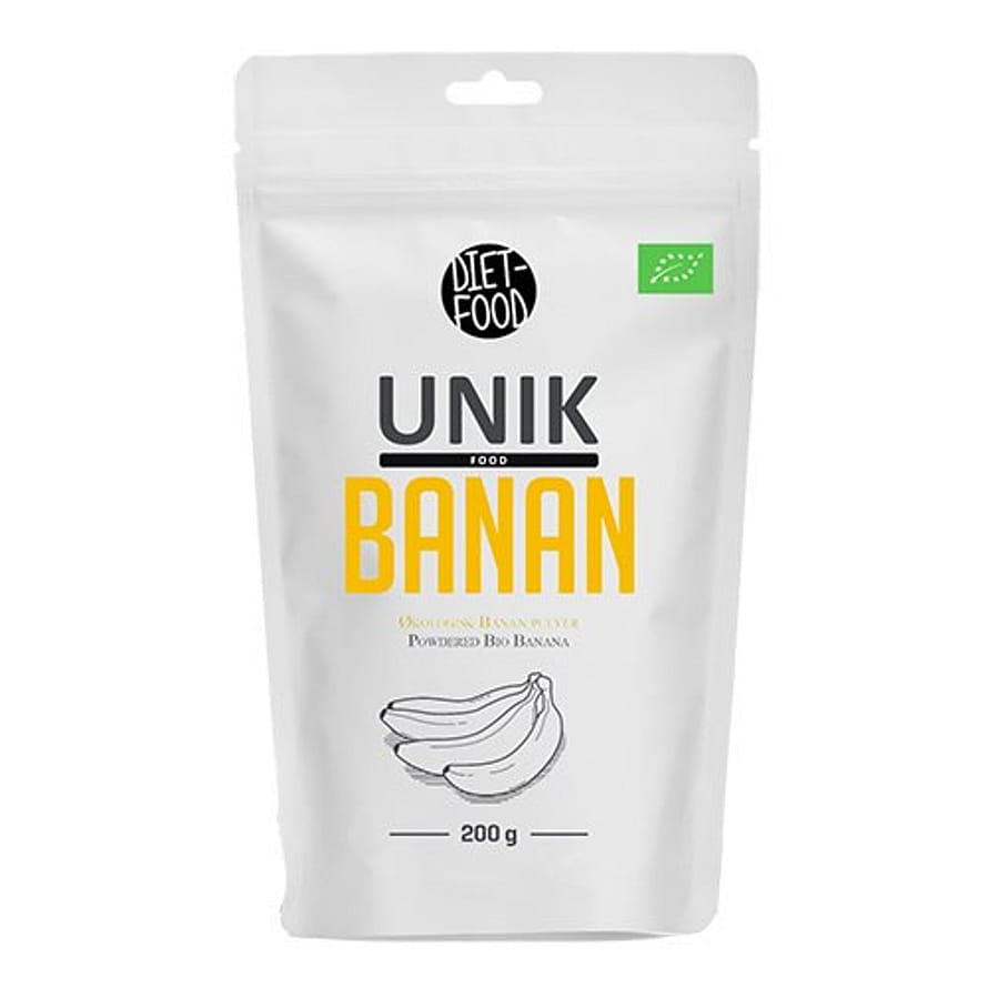 Unik Food Banan Pulver Ø 200 g