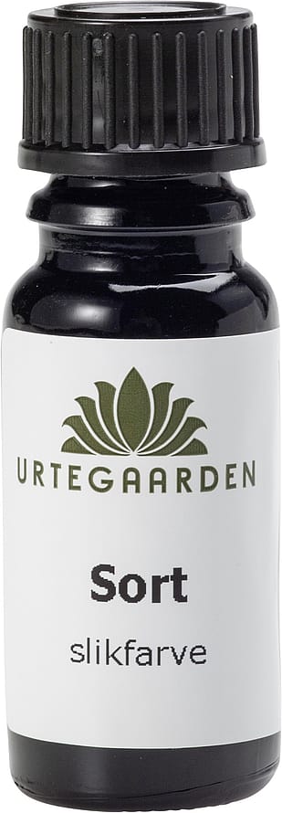 Urtegaarden Sort slikfarve