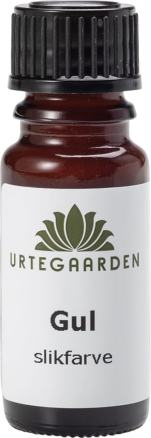 Urtegaarden Gul slikfarve