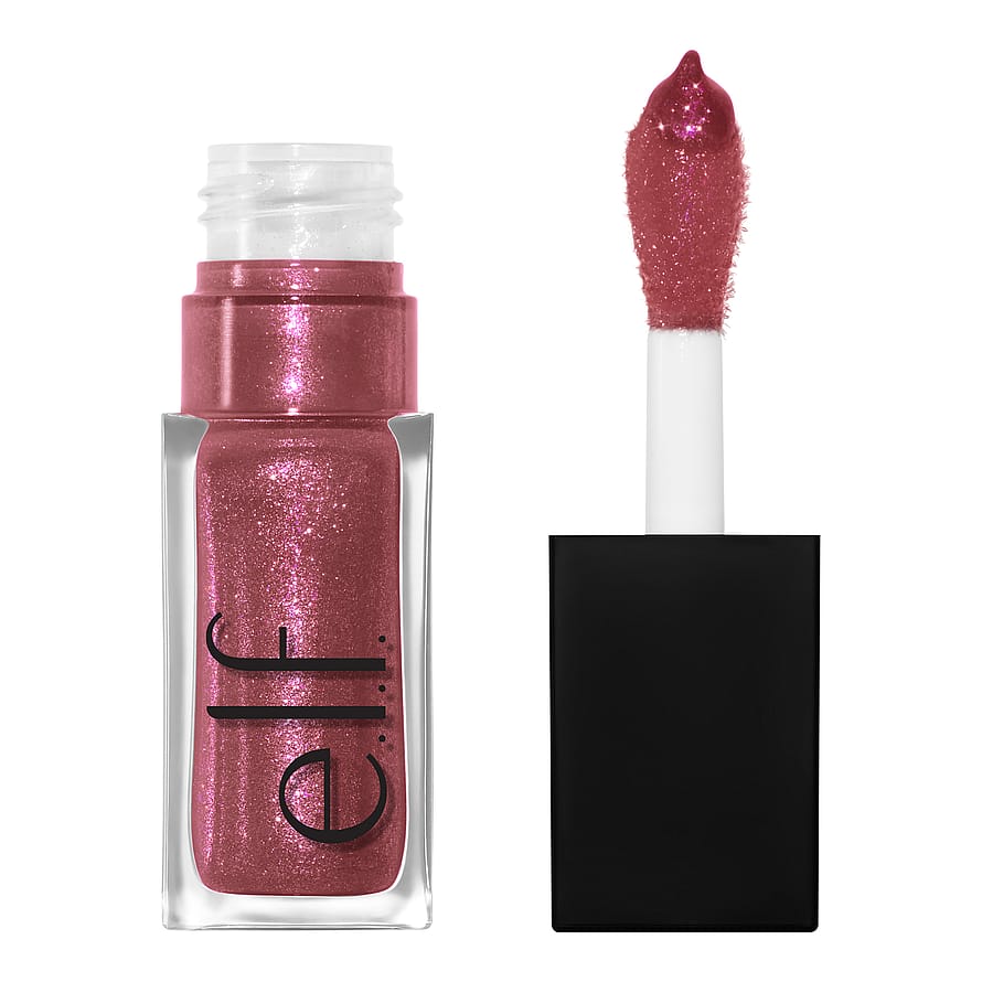 e.l.f. Glow Reviver Lip Oil Glimmer Divine Wine