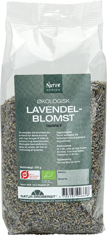 Natur Drogeriet Lavendelblomst urtethe 100 g