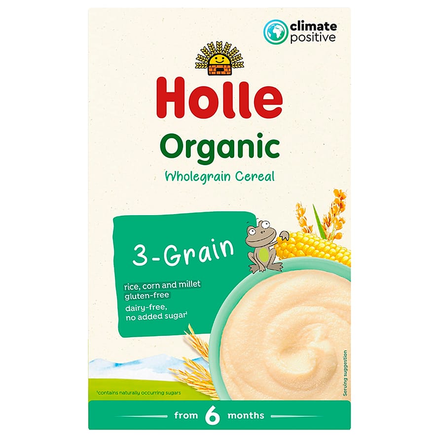 Holle 3-Kornsgrød Ø 250 g