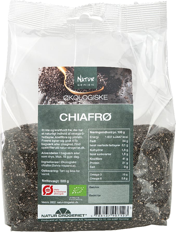 Natur Drogeriet Chia Frø Ø 500 g