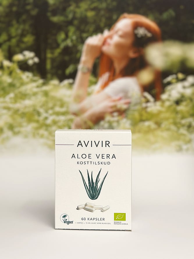 AVIVIR Aloe Vera Kosttilskud Ø 60 kaps.