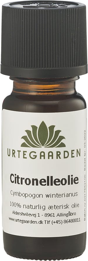 Urtegaarden Citronelleolie 10 ml