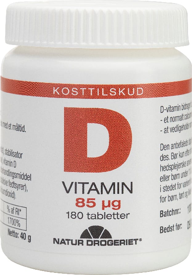 Natur Drogeriet D-vitamin 85 ug