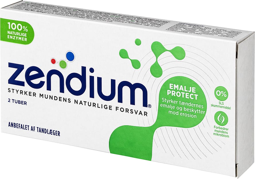 Zendium Emalje Protect Tandpasta 2 x 50 ml