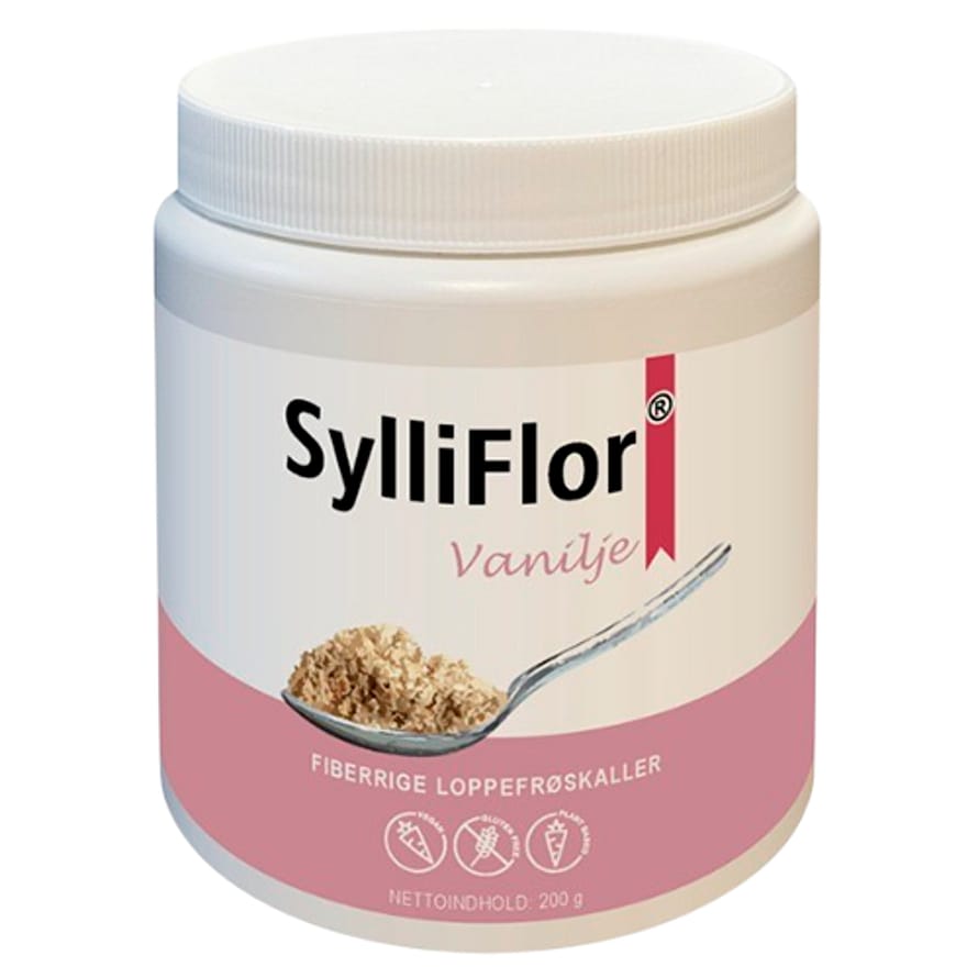 SylliFlor Loppefrøskaller Vanilje 200 g