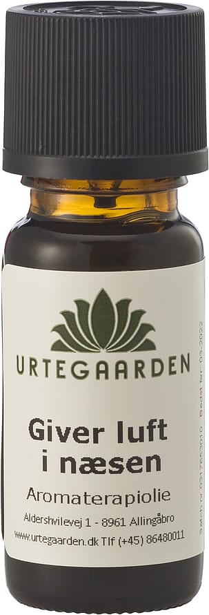 Urtegaarden Aromaterapi  A-1 - Giver Luft I Næsen 10 ml
