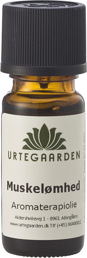 Urtegaarden Aromaterapi Muskelømhed A5 10 ml