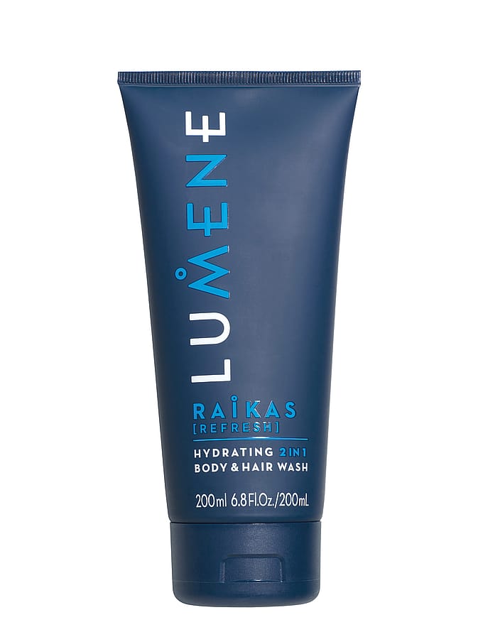 Lumene Men Raikas Hydrating 2-In-1 Body & Hair Wash 200 ml