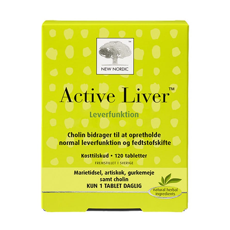 New Nordic Active Liver 120 tabl.