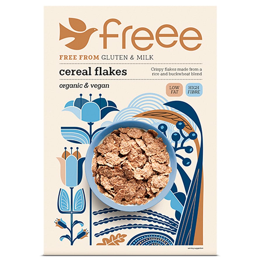 Doves Farm Cereal Flakes glutenfri Ø 375 g