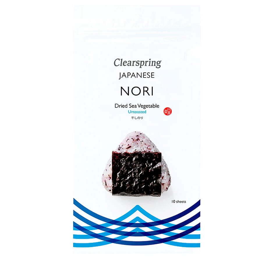 Clearspring Nori tang plader - ikke ristet 25 g