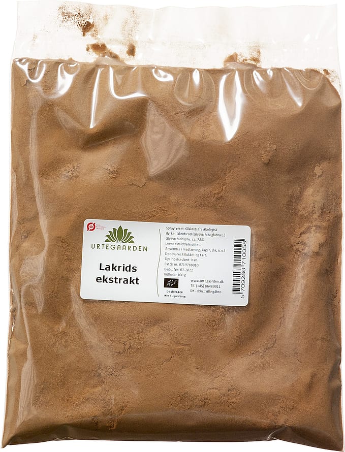 Urtegaarden Lakridsekstrakt Ø 100 g
