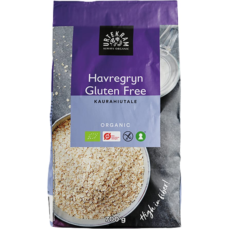 Urtekram Havregryn glutenfri Ø 700 g
