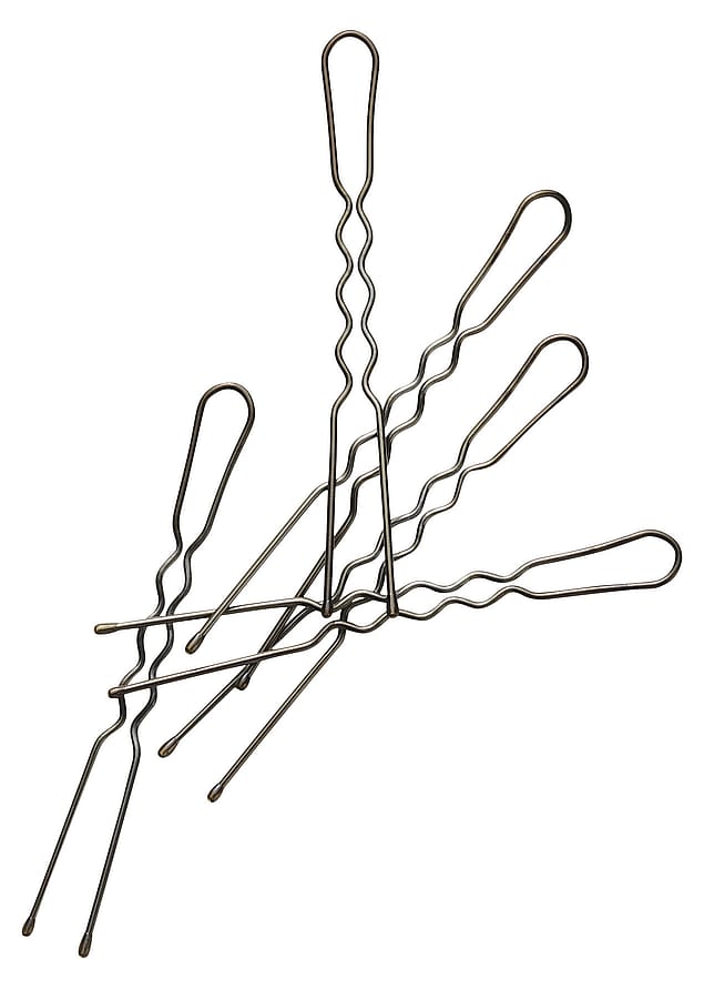 M.COSMETICS Bobby Hårnåle Brun