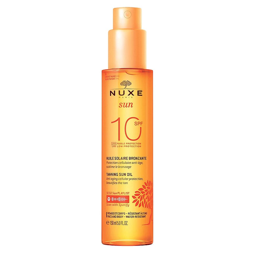 Nuxe Tanning Oil Face & Body SPF 10 150 ml
