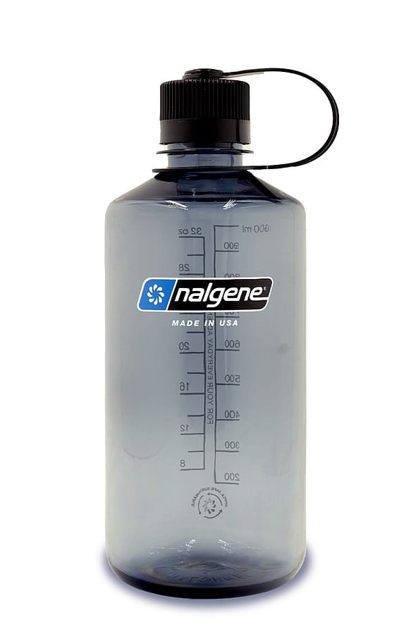 Nalgene Narrow Mouth Drikkedunk Grey 1000 ml