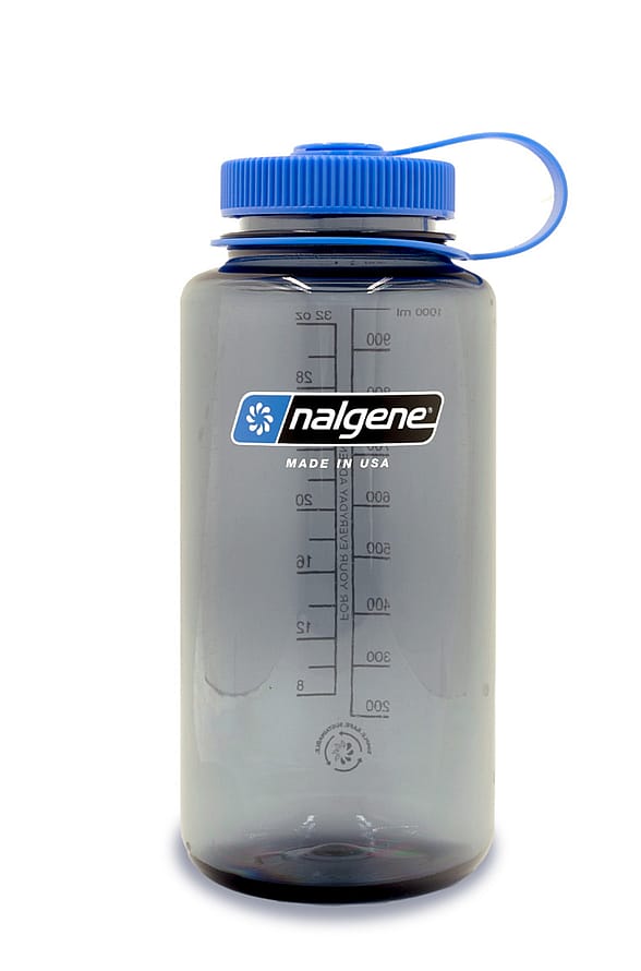 Nalgene Wide Mouth Drikkedunk Gray 1000 ml