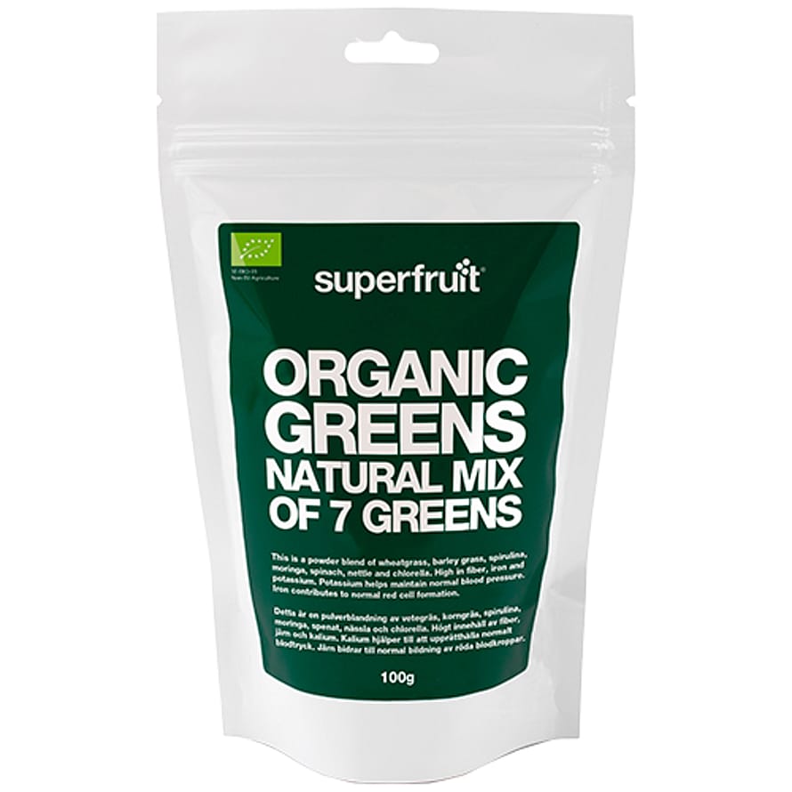 Superfruit Organic greens pulvermix Ø 100 g