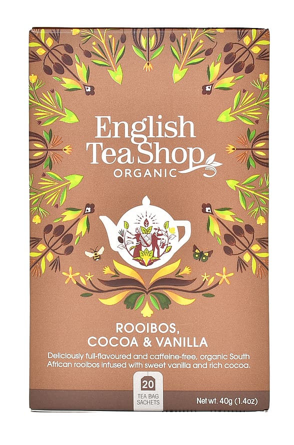 English Tea Shop Chocolate, Rooibos & Vanilla Ø 20 stk.