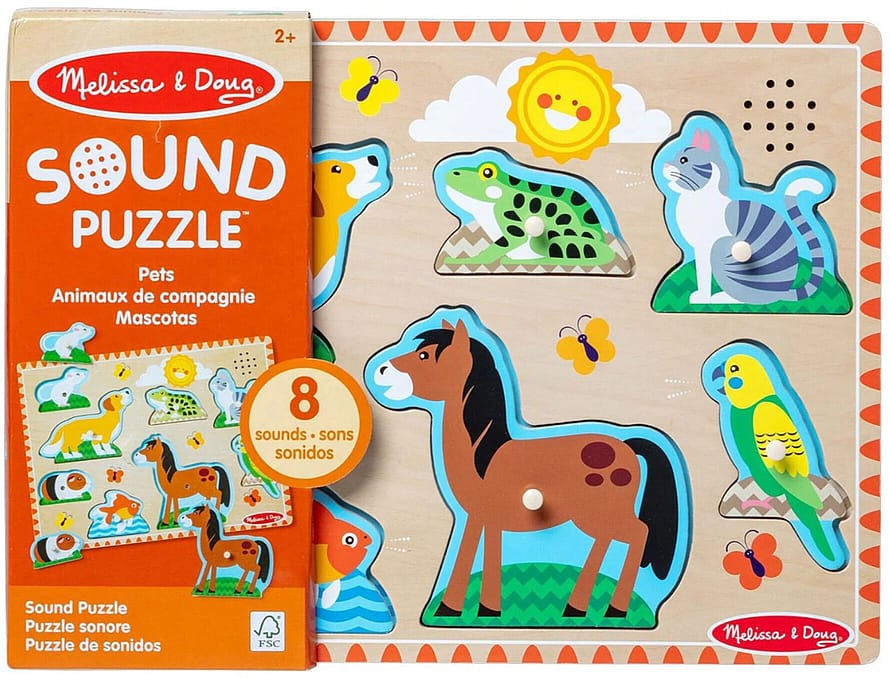Melissa and Doug Sound Puzzle Pets