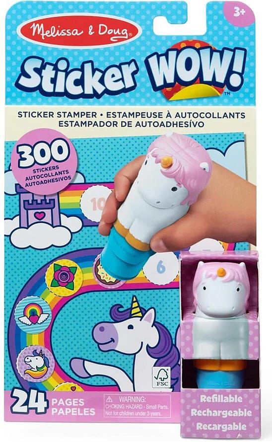 Melissa and Doug Sticker WOW! Activity Pad Set Unicorn