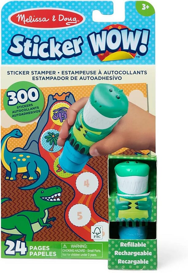 Melissa and Doug Sticker WOW! Activity Pad Set Dinosaur