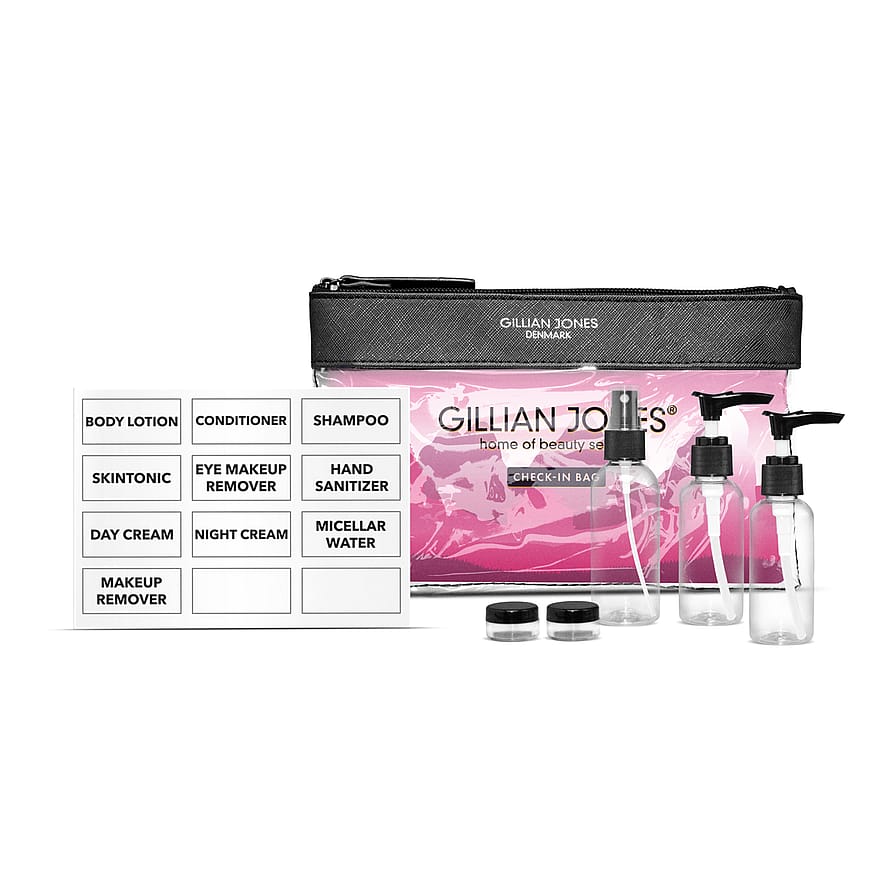 Gillian Jones Check-in Bag Med Beholdere I Rejsestørrelse Plastik