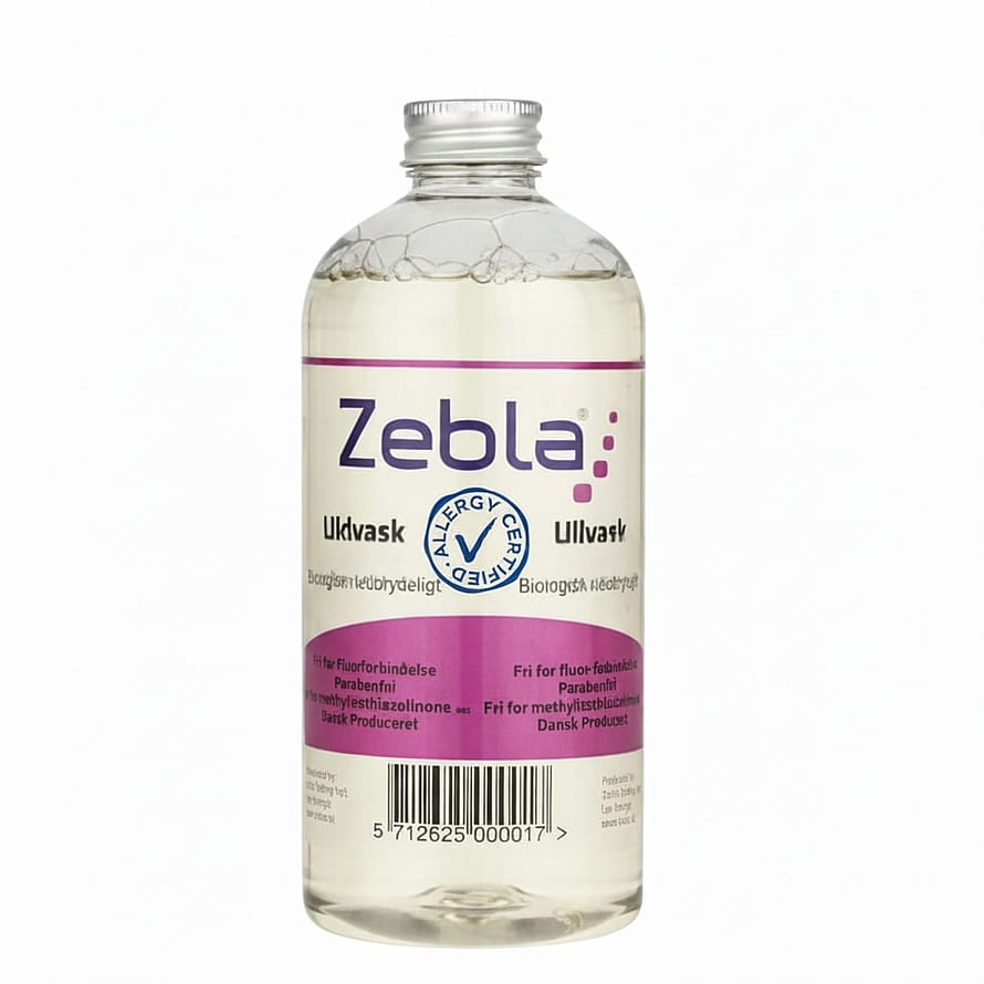 Zebla Uldvask med Lanolin uden Parfume 500 ml