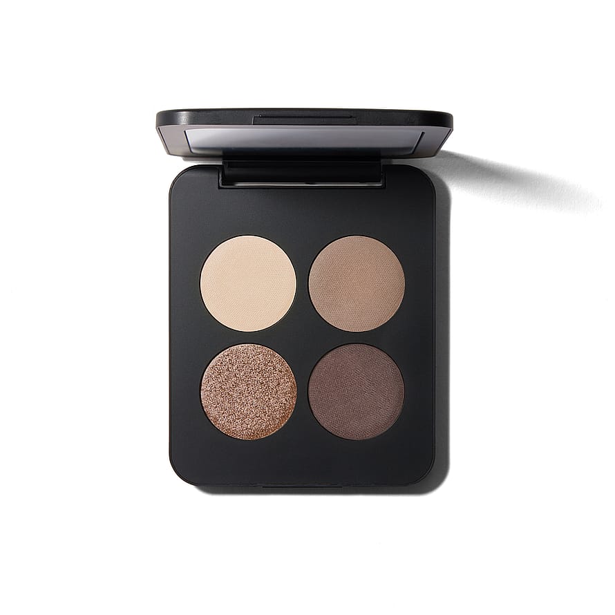 Youngblood Pressed Mineral Eyeshadow Quad Taupe Smoke