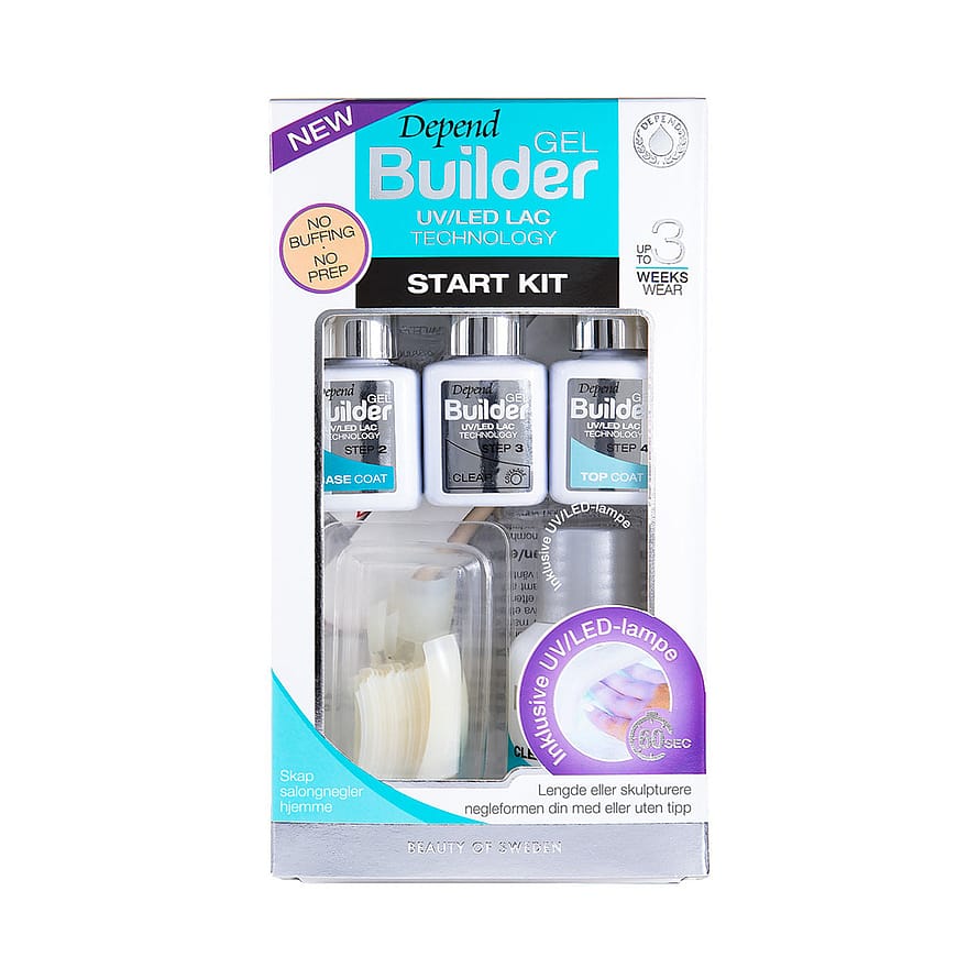 Depend Gel Builder Startkit  NO/DK