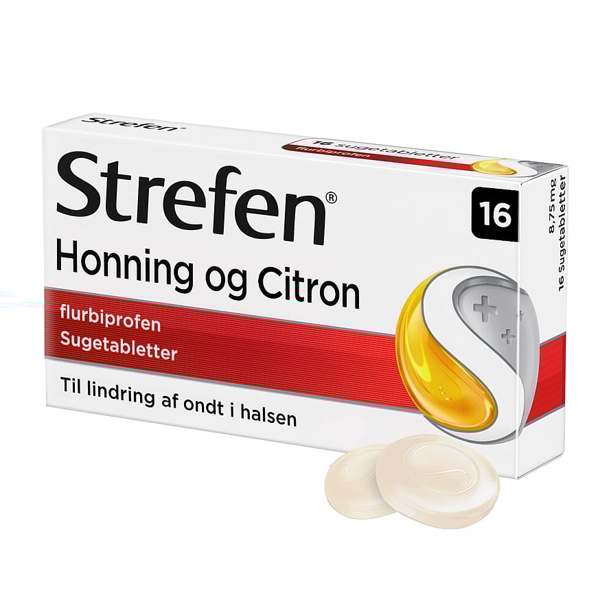 Strefen Sugetabletter 8,75 mg 16 stk.
